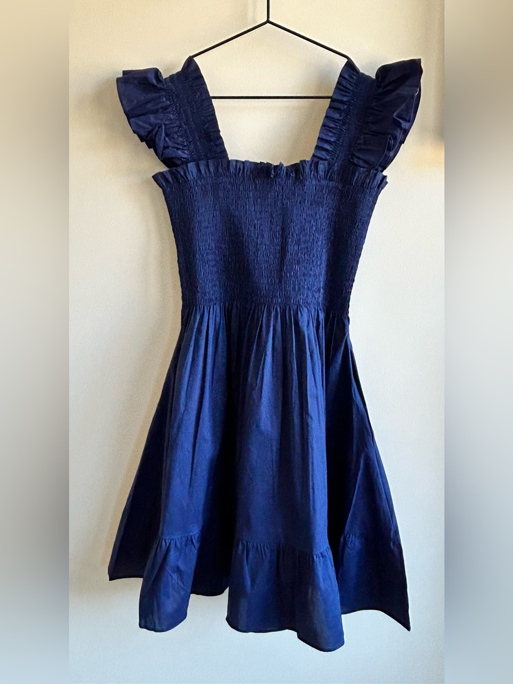 Hill House Navy Poplin Ellie Nap Dress - Picture 5 of 7